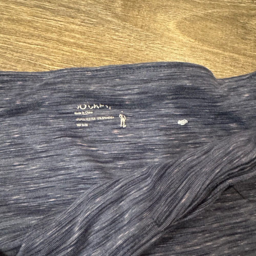 Jockey Heathered blue Gray High-Waisted Leggings size L - Picture 4 of 5